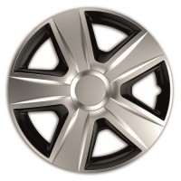 Ковпаки на колеса R14 Elegant Esprit silver&black