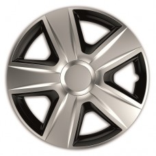 Ковпаки на колеса R14 Elegant Esprit silver&black