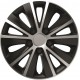 Ковпаки на колеса R14 Elegant Rapid silver&black