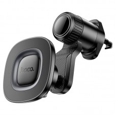 Автомобільний тримач для телефону Hoco H74 Crown ring magnetic car holder(air outlet) Black