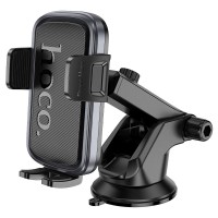 Держатель автомобильный для телефона  Hoco H79 Vista push-type car holder(center console) Black