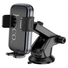 Автомобільний тримач для телефону  Hoco H79 Vista push-type car holder(center console) Black
