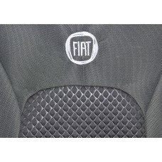 Чохли Premium Fiat Doblo 2000-2008 сірий Pokrov Cover