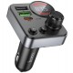 FM Трансмиттер Hoco E86 Alegria 48W dual port PD30W+QC3.0 car BT FM transmitter Black