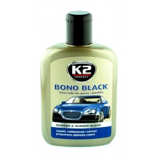 Засіб K2 (рідина) Bono Black для догляду за шинами та бамперами