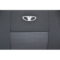 Чохли Premium Daewoo Matiz (з 2000р) чорний Pokrov Cover