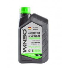 Охолоджуюча рідина Winso G11 концентрат зелений 881020 1л