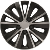 Ковпаки на колеса R16 Elegant Rapid silver&black