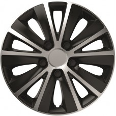 Ковпаки на колеса R16 Elegant Rapid silver&black