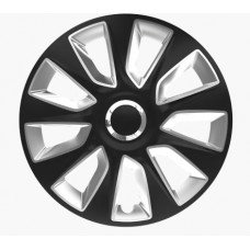 Колпаки на колеса R16 Elegant Stratos RC black&silver