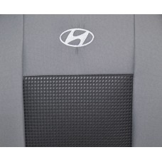 Чохли Premium Hyundai I-30 (2007р>) сіро-чорні Pokrov Cover