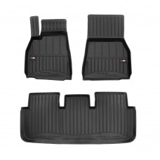 Коврики салона резиновые Frogum ProLine Tesla Model S since 2021 3D428898