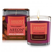 Свічка ароматична Areon Apple & Cinnamon CR01