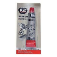 Герметик К2 силикон (красный) Red Silicon +350C B245 21гр 
