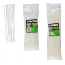 Стяжка пластикова біла Winso 176450 7.6x500мм 100шт