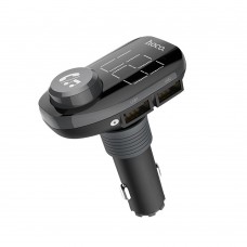 FM Трансмиттер Hoco E45 Happy route car wireless FM transmitter Black