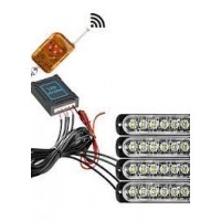 Стробоскоп 6 LED 4in1 blue с пультом I-BS-1-4-6LED-B