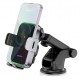 Держатель автомобильный для телефона WIWU CH-313 Car Mount беспроводная зарядка Black