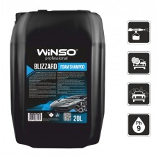 Автошампунь для ручного миття Winso Blizzard Foam Shampoo (1:12 - 1:10) 880670 20л