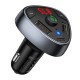 FM Трансмиттер Hoco E51 Road treasure car BT FM transmitter Black
