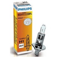 Галогеновая автолампа H1 Philips P14,5s 12V 55W Premium +30% 12258PR (уп.1шт)