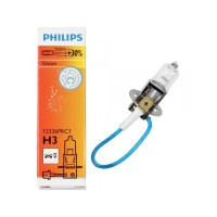 Галогенова автолампа H3 Philips PK22s 12V 55W PREMIUM+30  12336PR C1  (1шт)
