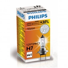 Галогенова автолампа H7 Philips PX26d 12V 55W Premium +30%  12972PRC1 /12972 C1(уп.1шт)