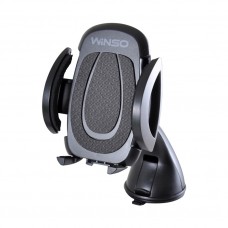 Автомобільний тримач для телефону Winso 201160 Ш-51-98мм поворотний механізм 360°