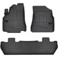 Коврики салона резиновые Frogum Pro-Line Citroen Berlingo II 2008-2018, Peugeot Partner II 2008-2019 3D4072