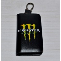 Ключница с карабином Monster Energy 