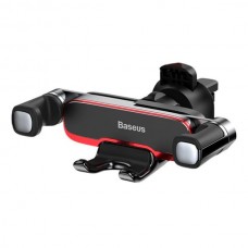 Тримач автомобільний для телефону  Baseus Lateral Gravity Car Mouth Holder Black