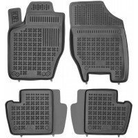 Коврики салона резиновые Rezaw-Plast Citroen C4 (11.2004-2010г.)) Peugeot 307 (2001-2007г.) RP 201206 