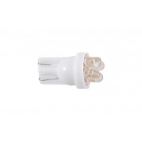 Світлодіод Winso W2.1x9.5d T10 12V 4LEDS FLUX White 127660