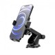 Держатель автомобильный для телефона Hoco CA83 David one-button center console car holder Black