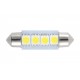 Светодиод Winso SV8.5 T11x39 12V 4LEDS SMD 5630 White 127510