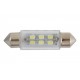 Світлодіод Winso SV8.5 T11x39 12V 6LEDS SMD 3528 White 127490