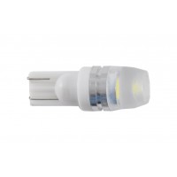 Світлодіод Winso W2.1x9.5d T10 12V 1LED SMD 1W+Lens White 127540