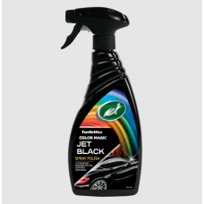 Синтетический Черный полироль Turtle wax  HYBRID JET BLACK 53140 500мл.