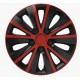 Колпаки на колеса R16 Elegant Rapid red&black