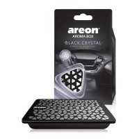 Ароматизатор Areon Aroma Box Black Crystal Чорний кристал